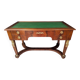 Double-sided Empire-style desk from the Egyptian return in mahogany.