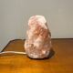 Himalayan salt crystal lamp