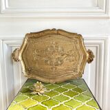 Golden Venetian tray
