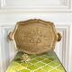 Golden Venetian tray
