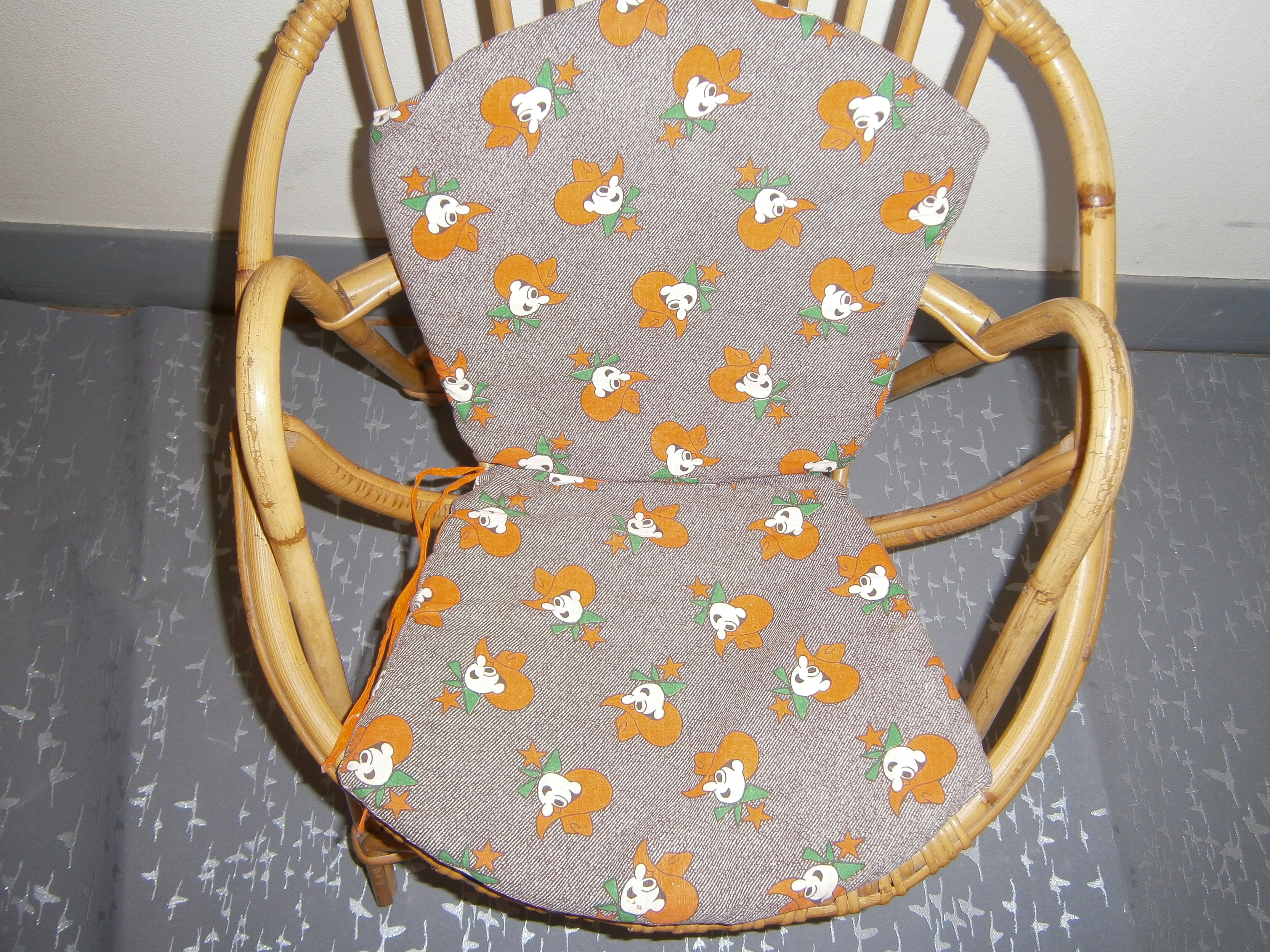 Child rattan armchair