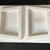 Plateau blanc en bois