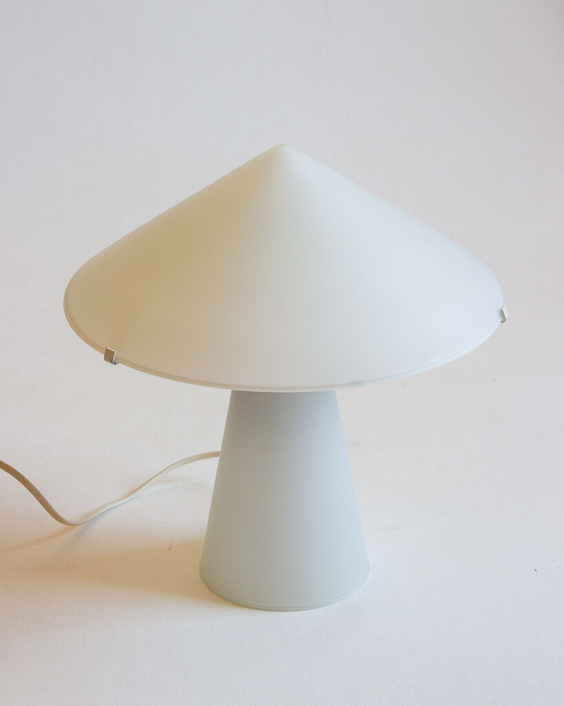 Mushroom table lamp, SCE France, 1980s
