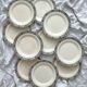 10 flat ironware plates “Lamartine” Salins