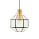 Mid-Century Glass Ceiling Light from Limburg, Germany, 1960s