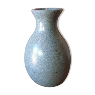 Soliflore en grès gris