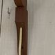 Rare teak and sisal wall lamp from the 1960s, attributed to Lotte Bostlund.