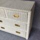 Commode en rotin