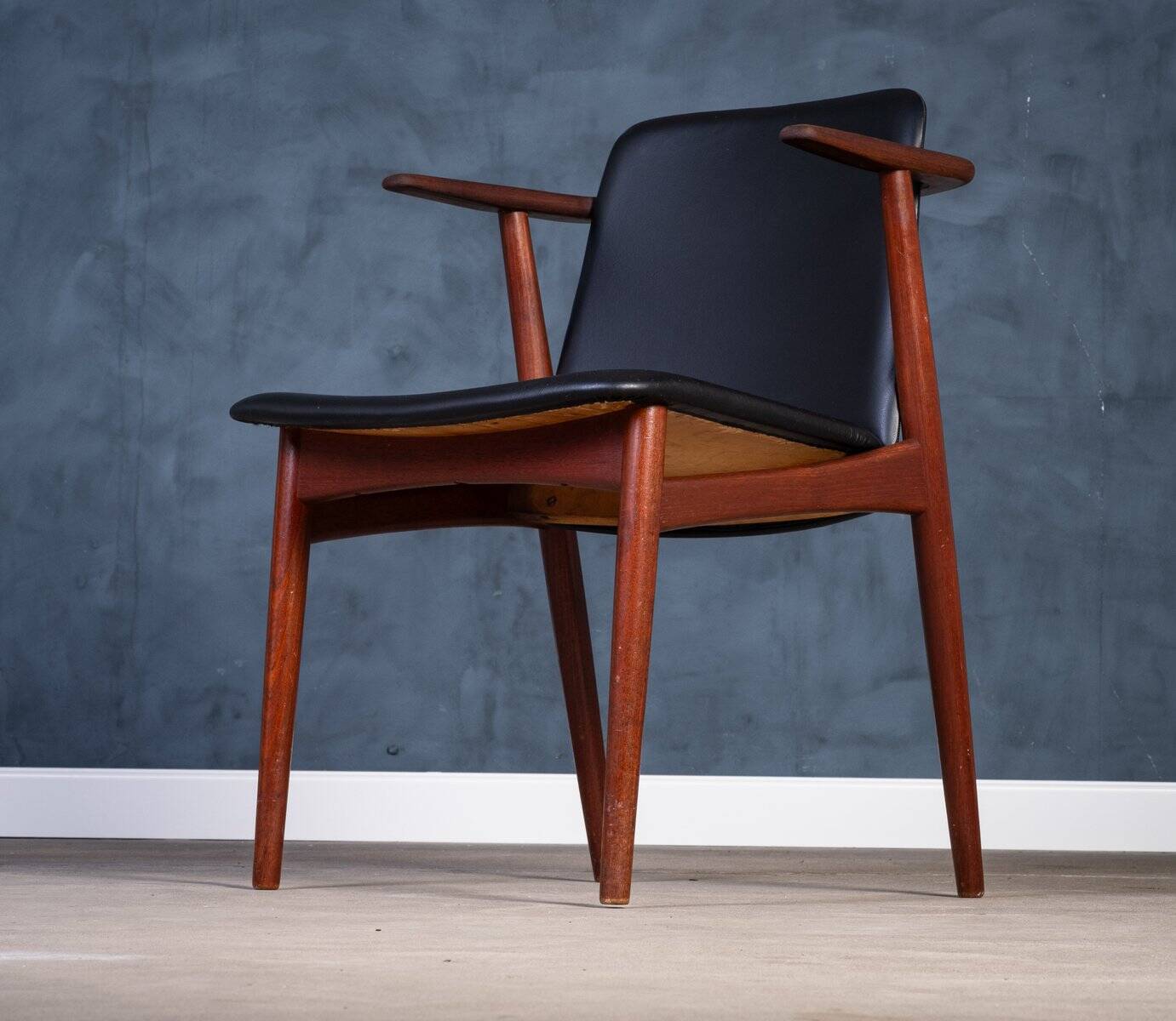 Vintage Teak Armchairs by Hans Olsen, Denmark, 1960s, Set of 4