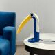 Toucan Multicolor 80s Table Lamp by HT Huang for Lenoir Italy