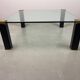 Hollywood Regency Mid-century Design Peter Ghyczy Glass & Brass.