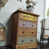 Small bohemian chest of drawers