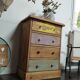 Small bohemian chest of drawers