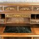 Bureau à cylindre d'inspiration asiatique années 70