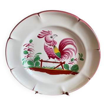 The Rooster St Clément Plate