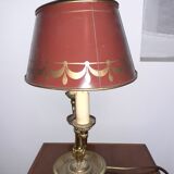 Solid bronze hot water bottle lamp