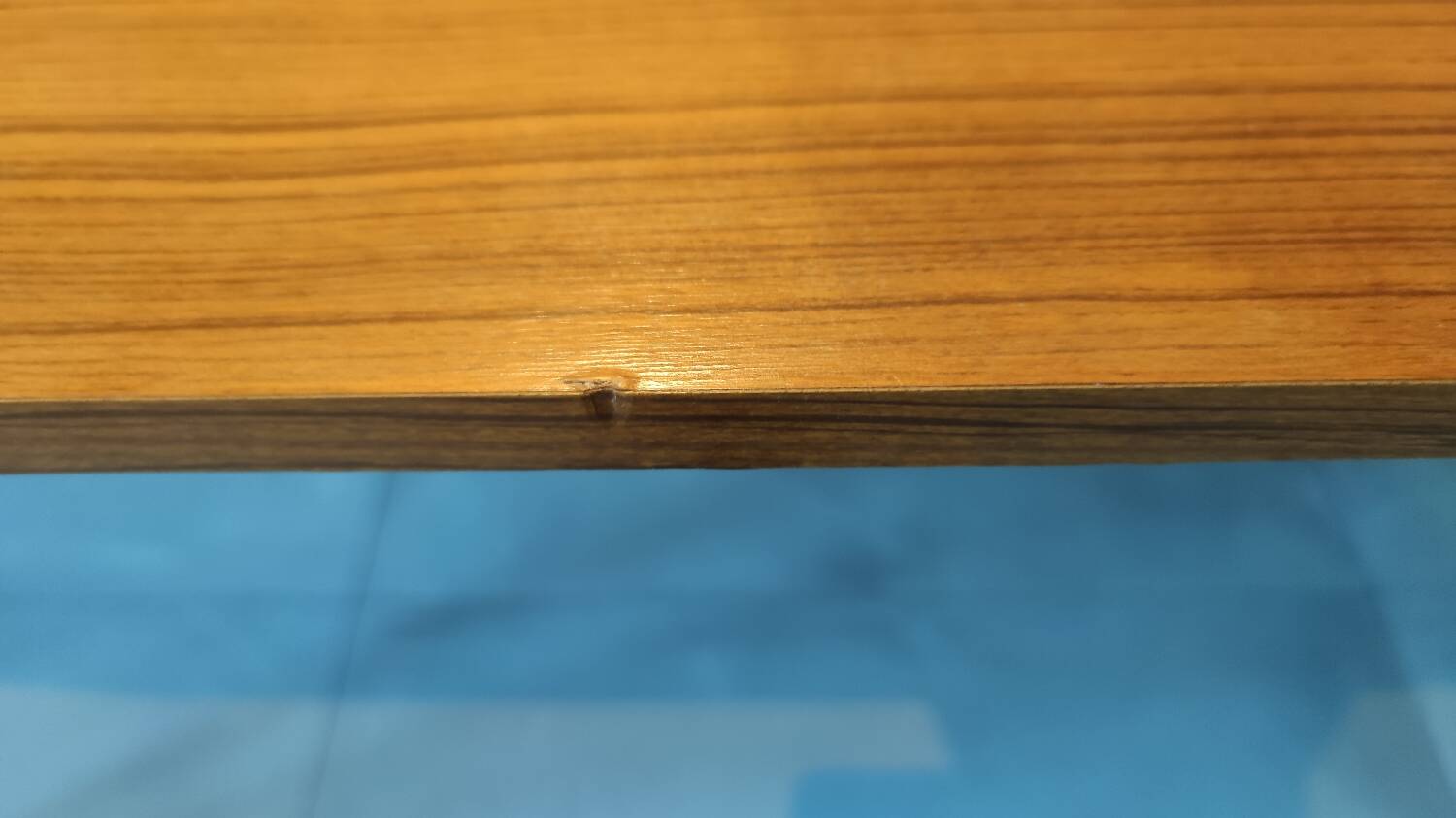 Melamine and ceramic coffee table, 1960