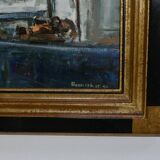 Oil on canvas “Concarneau”, signed S. Blaszczyk – 1991