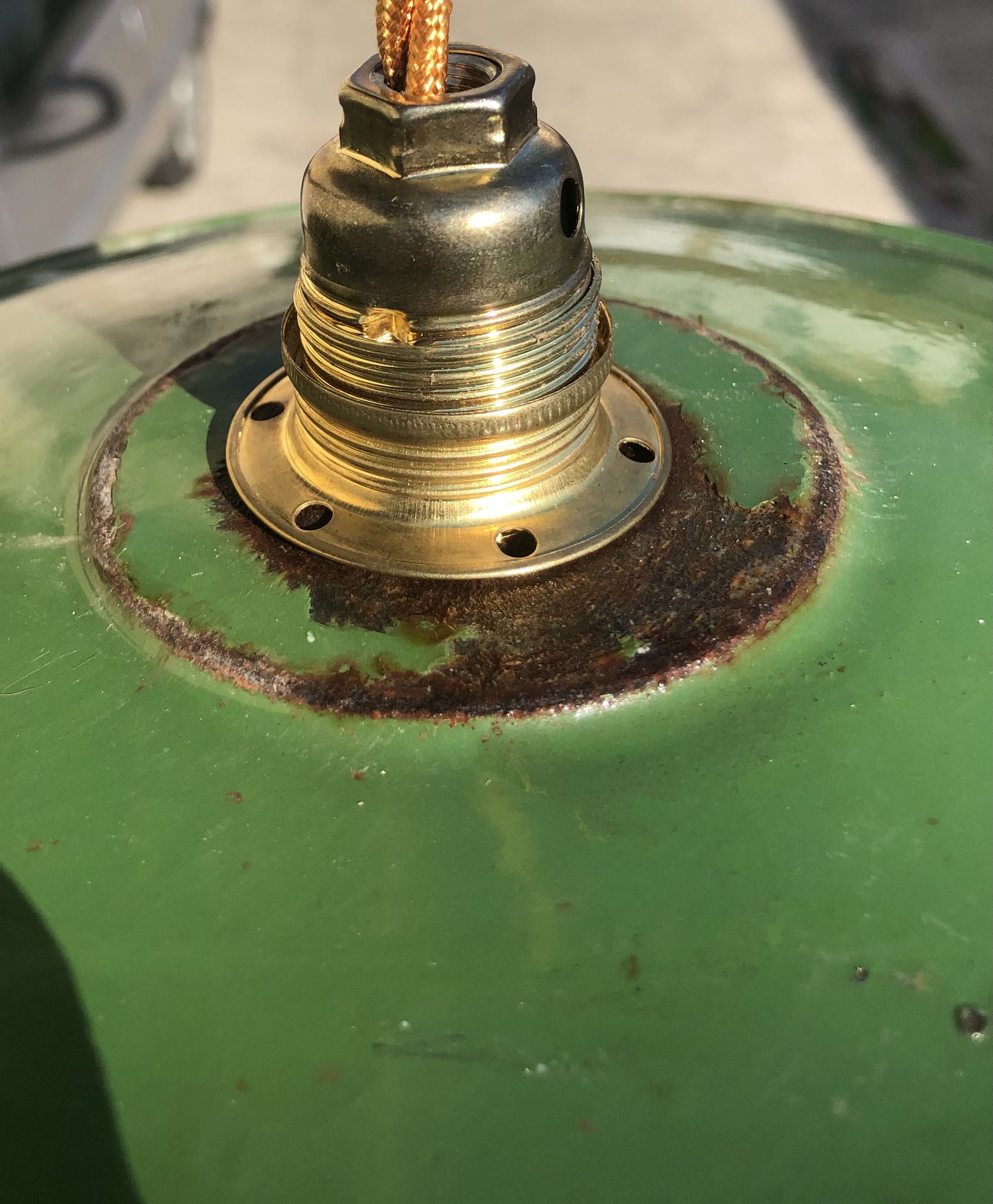 Pair of industrial suspensions