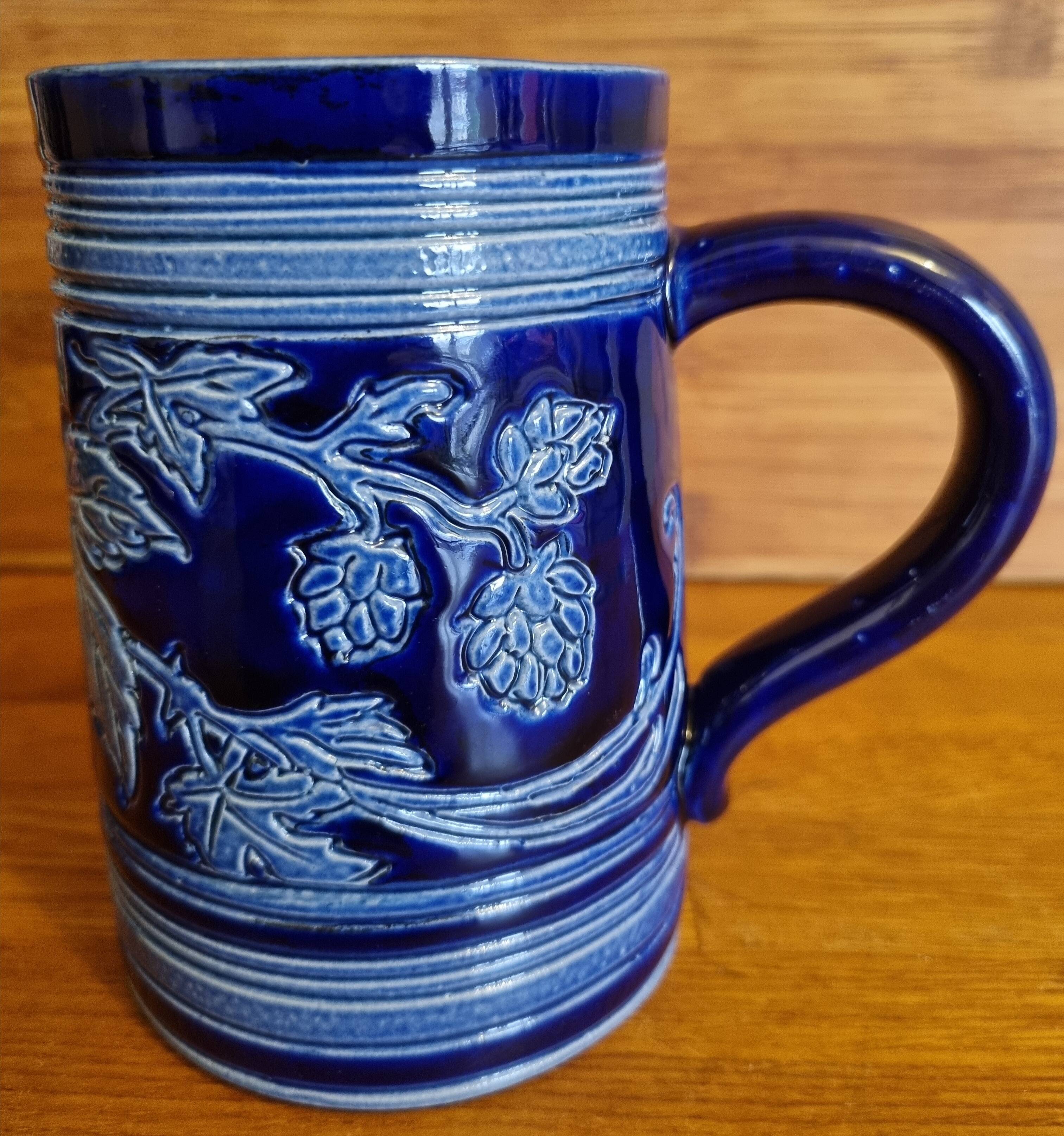 Salt-glazed stoneware mug from Alsace Krumeich-Remmy Betschdorf