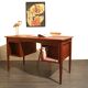 Vintage Danish teak design desk from the 50s and 60s