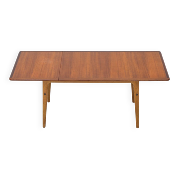 Table extensible suédoise en teck, années 1950