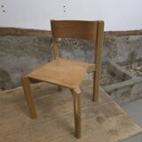 Wooden children's chair