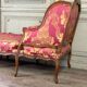 Louis XV meridian in carved wood, 18th century