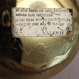 Briquet de métal doré "Valenti". Espagne, années 1970.