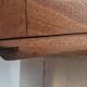 1950s handcrafted cabinet - Solid mahogany wood - Unique piece