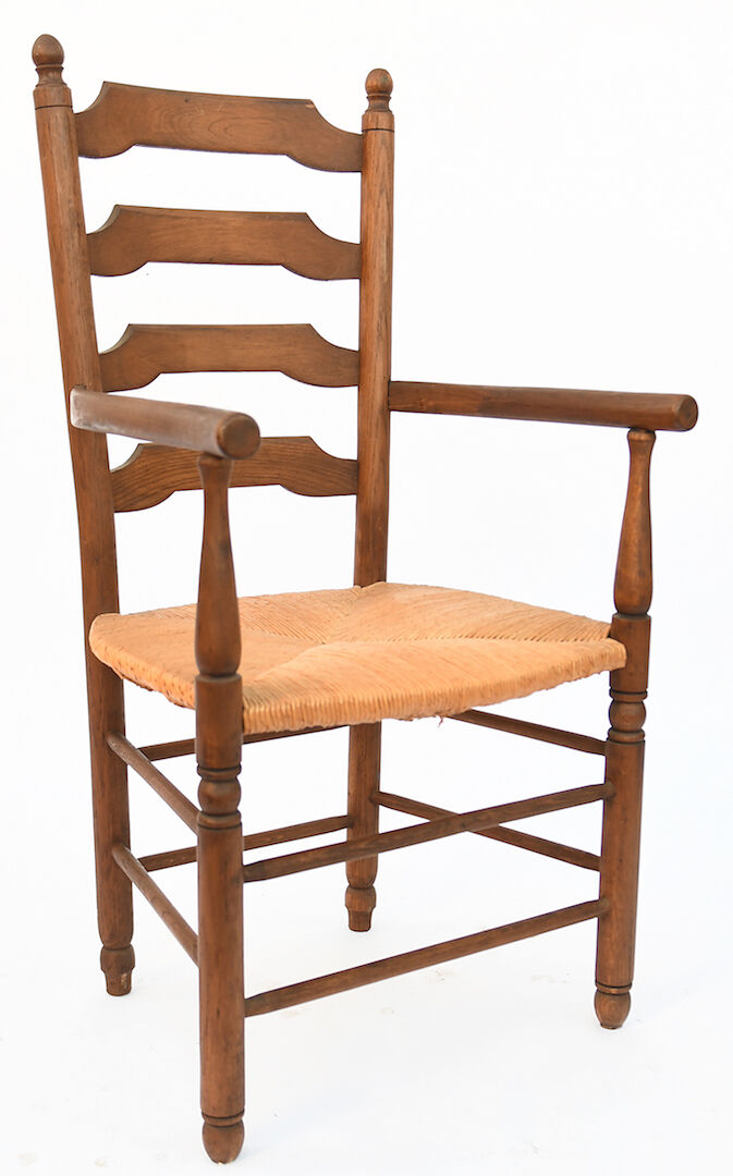 Mulched Provencal armchair