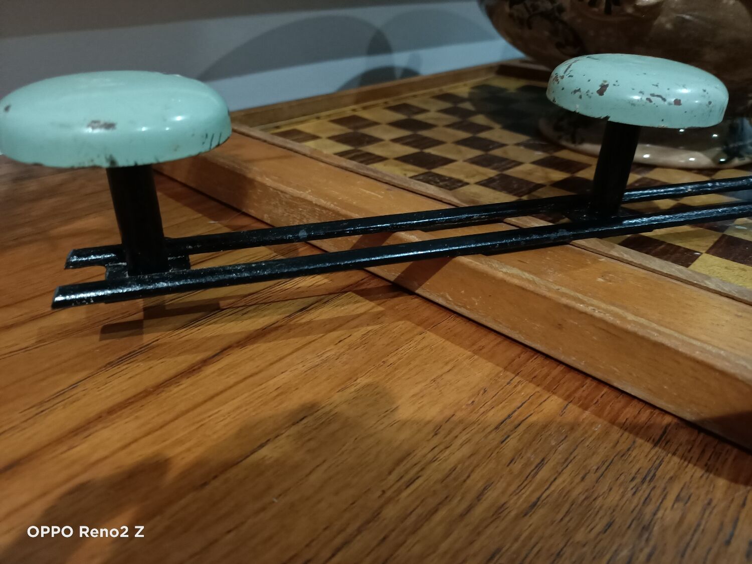 Vintage wall coat rack