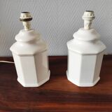 Pair of vintage lamps 1980