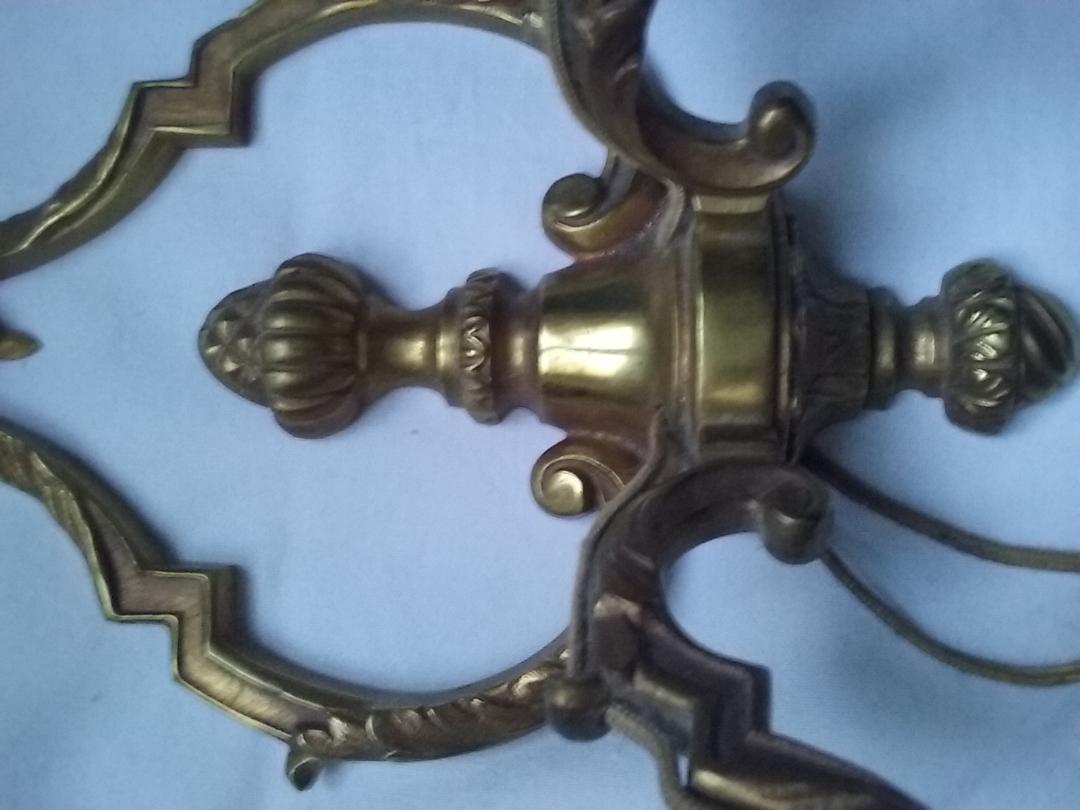 18th century style wall lamp in gilded bronze