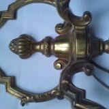 18th century style wall lamp in gilded bronze