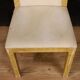 Set de 8 chaises italiennes laquées et peintes