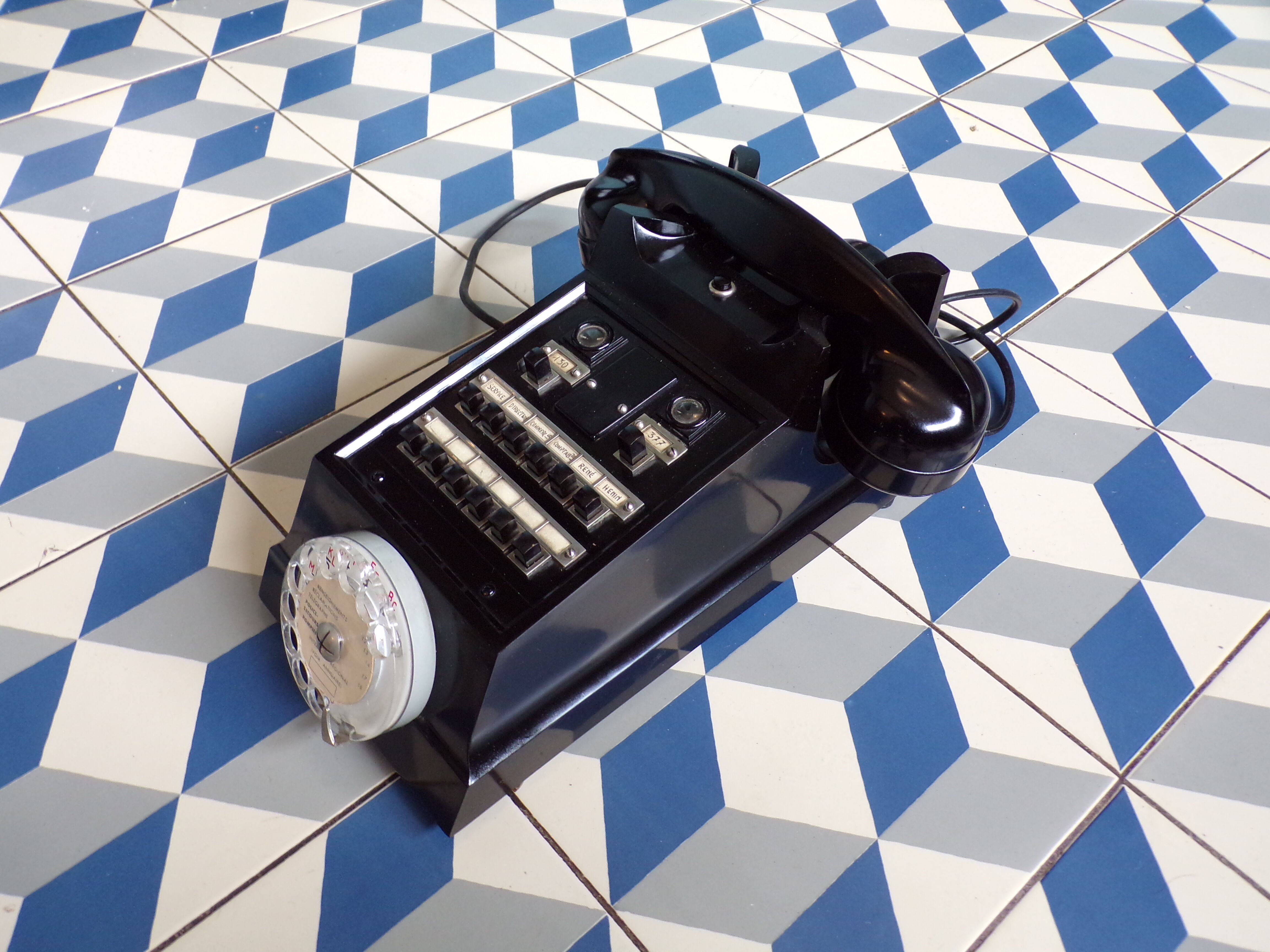 Standard vintage bakelite phone