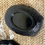 Duck box in black opaline