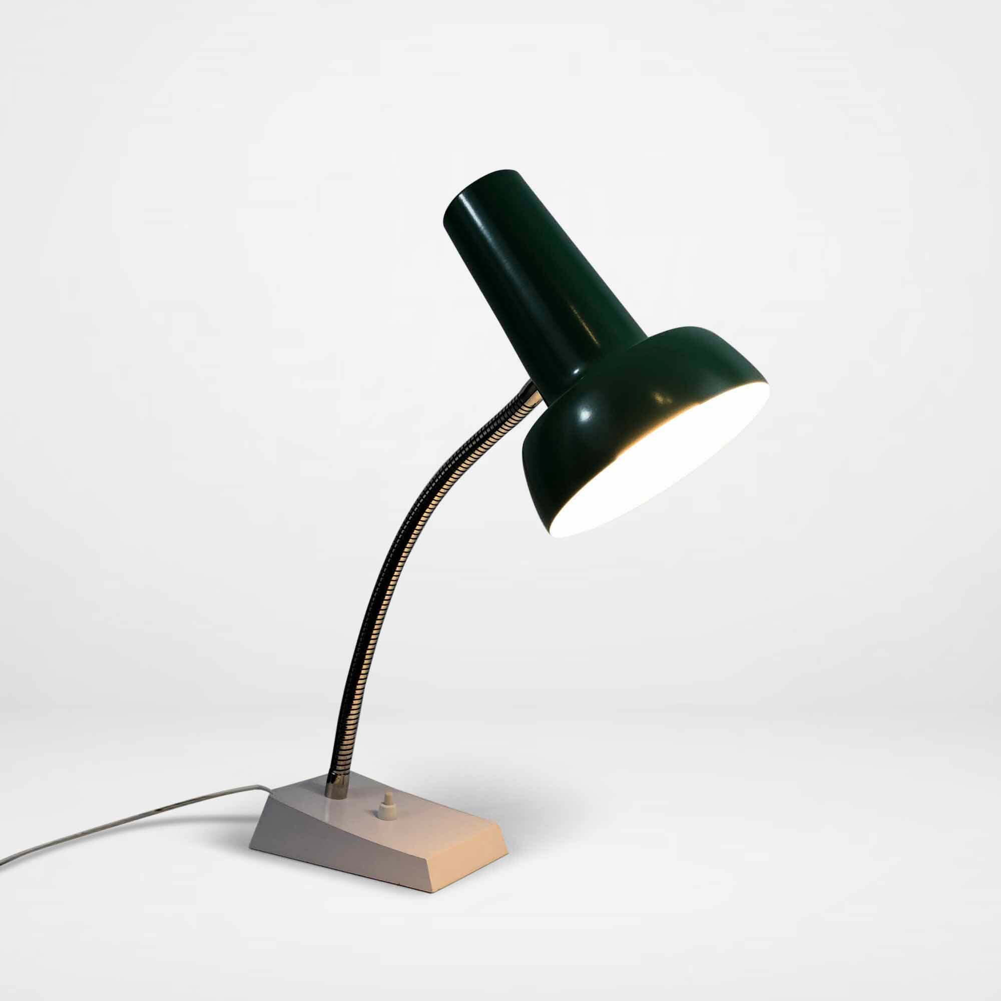 Green Desk Lamp Model 838 from SiS