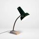 Lampe de bureau verte modèle 838 de SiS