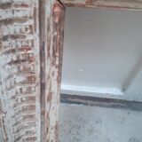 Carved wood frame