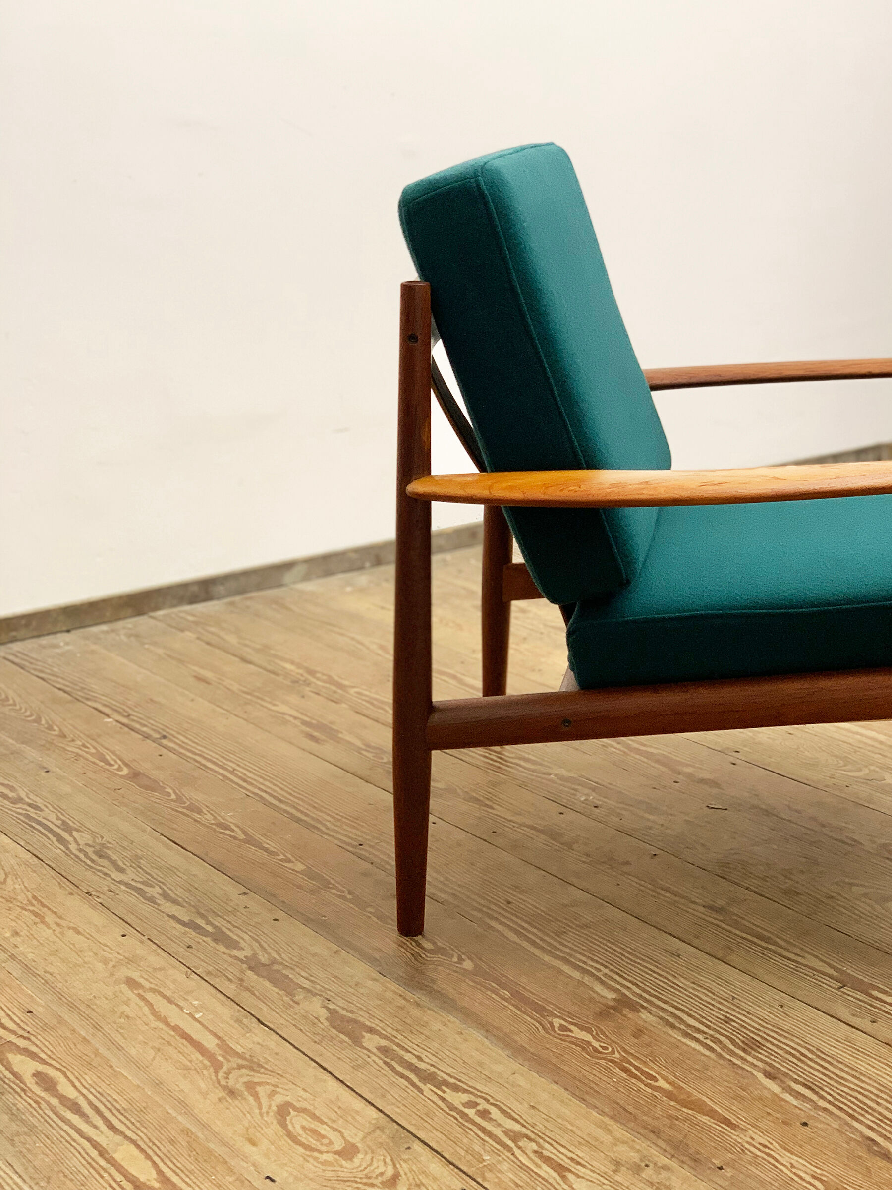 Mid Century Modern Teak armchair or easy chair by Grete Jalk for France & Son, Danish Design, 1950er