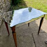 Mirror side table