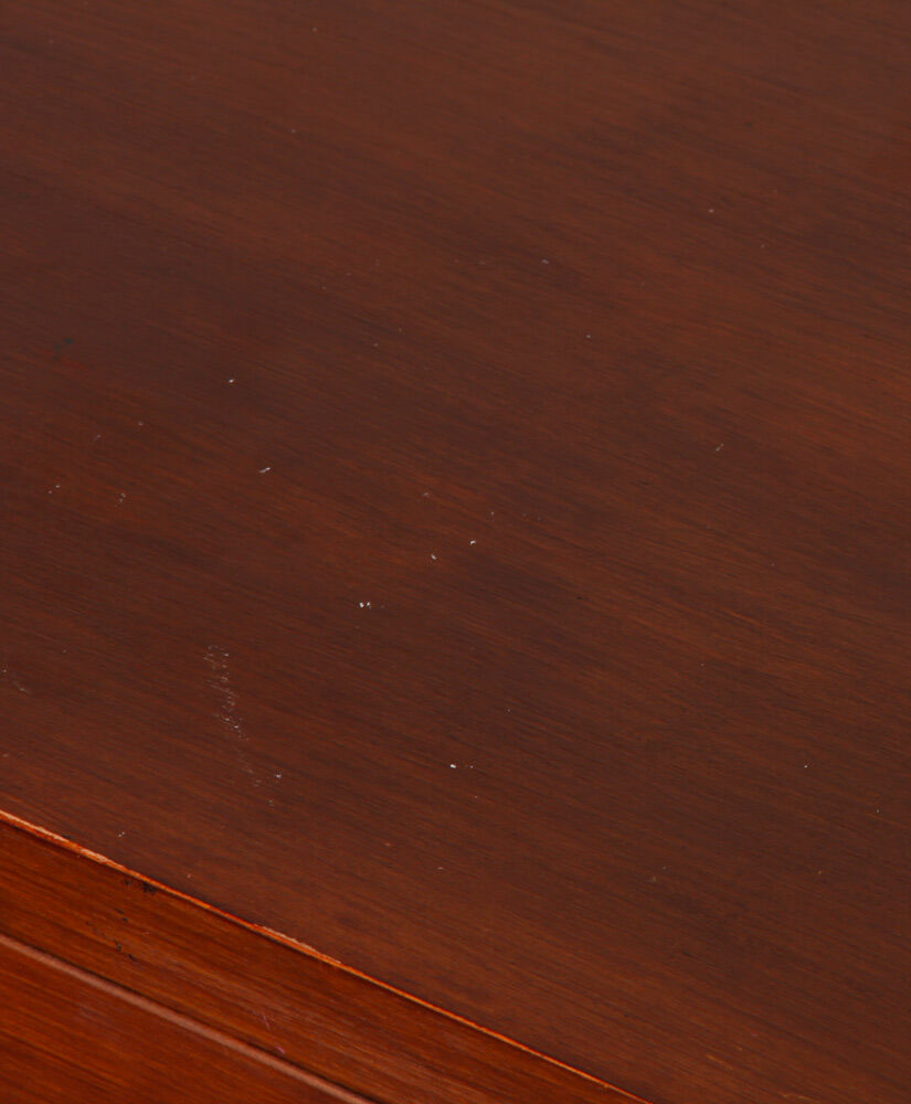 Vintage wooden desk from the 1970s