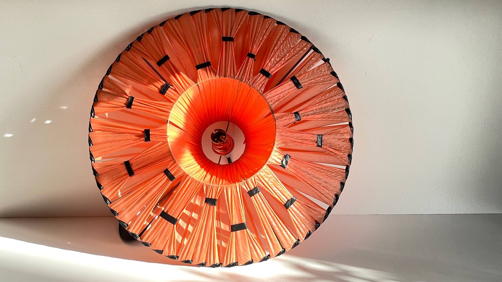 Geometric pendant light from the 50s