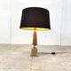 Vintage french corn table lamp, 1970s