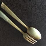 Horn salad cutlery from the 60s