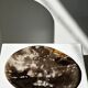 Dish in petrified wood