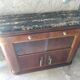 Buffet 1930 in rosewood and Portor marble