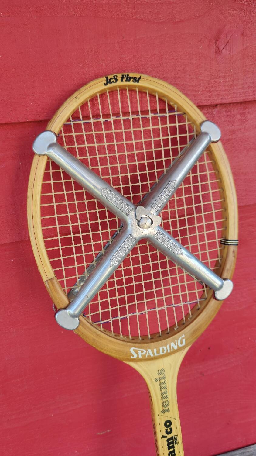 Vintage Spalding tennis racket
